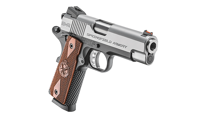 Springfield Armory EMP4 Pistol .40 S&W angle