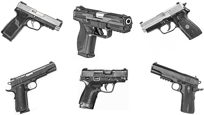 6 Popular Pistols For 2016