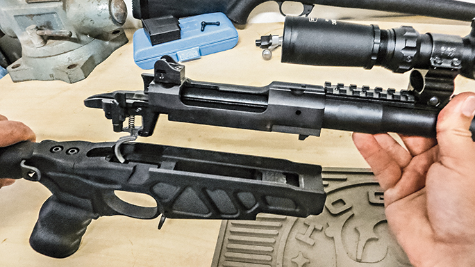 Ruger Gunsite Scout Rifle Accurate-Mag Chassis Step 2