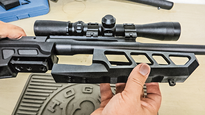 Ruger Gunsite Scout Rifle Accurate-Mag Chassis Step 3