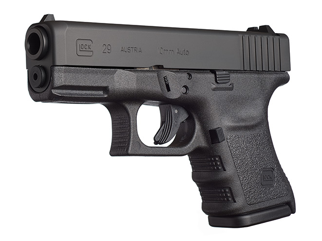 glock, glock pistols, glock pistol, glock 10mm, 10mm, glock 20 sf, glock 29 sf handgun