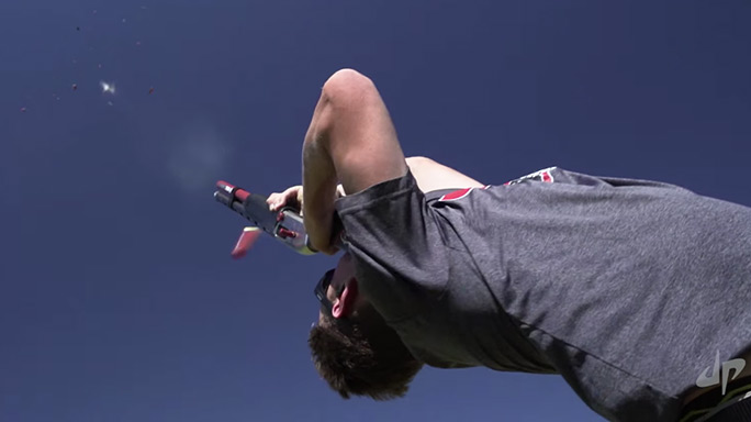 Dude Perfect Gould Brothers Shotgun Trick Shots