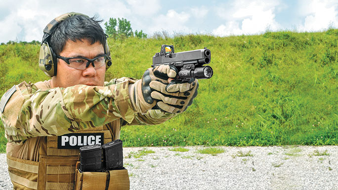 Glock G34 Gen4 MOS Pistol field