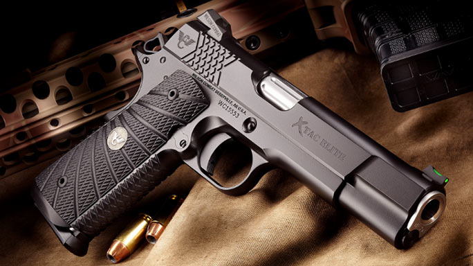 Wilson Combat X-TAC Elite 1911 Pistol lead