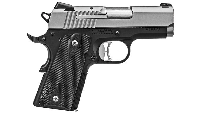 Compact 1911 Pistols Sig Sauer 1911 Traditional Ultra