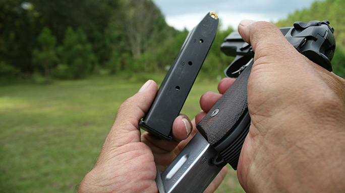 Tactical Reload Semi-Auto Pistol Step 8