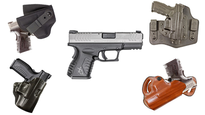 DeSantis 13 Holsters Springfield Armory XDM .45 3.8" Pistol