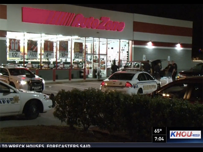 autozone armed robbery, armed robbery