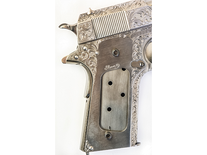 colt model 1911, 1911, model 1911, 1911 engraving, model 1911 gun engraving, pistol engraving