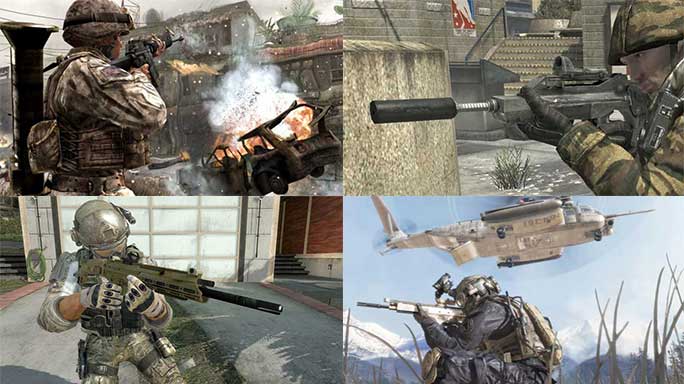 call of duty guns