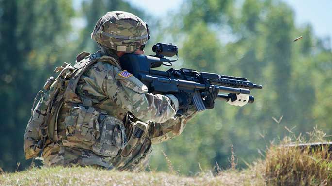 army tests AimLock Stabilized Weapon Platform