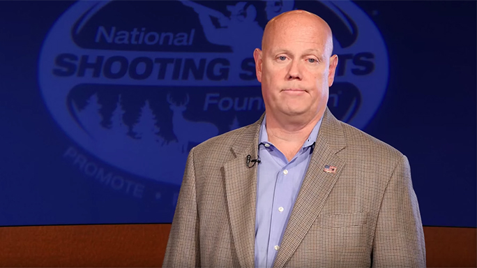 Larry Keane of the NSSF with President-elect Donal Trump