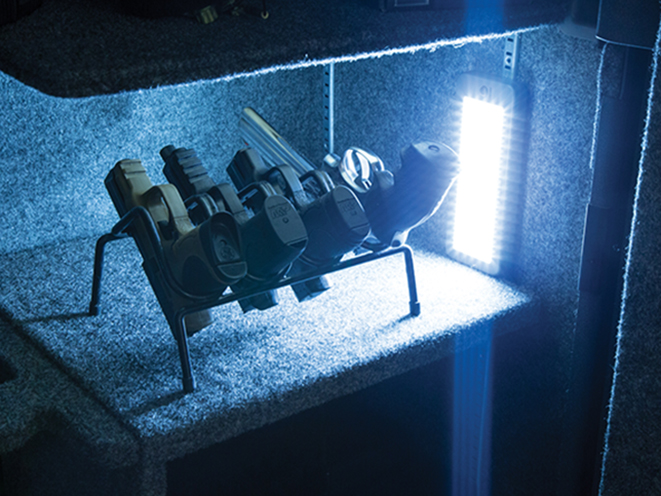 lockdown's cordless LED Vault Lights