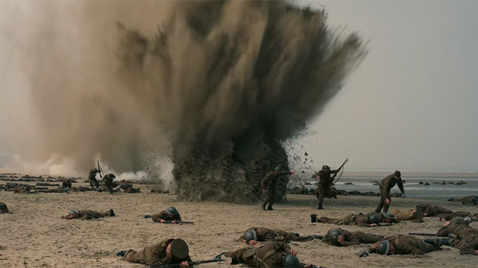 Dunkirk beach explosion