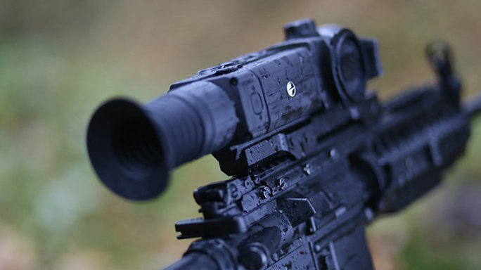 pulsar's trail thermal riflescope