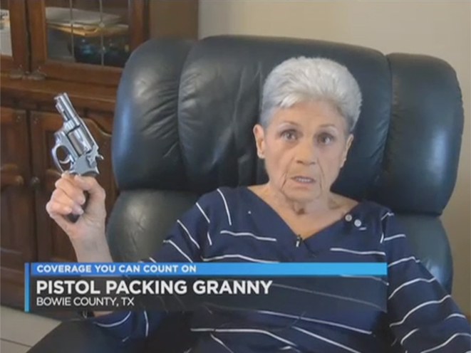 texas grandmother shoots armed intruder