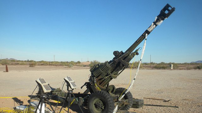 M119 howitzer muzzle brake