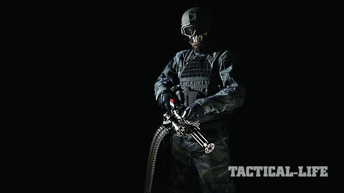 empty shell xm556 gatling gun