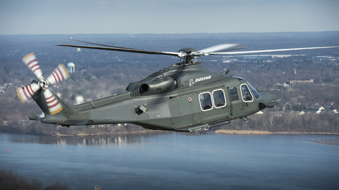 Boeing MH-139 huey helicopter