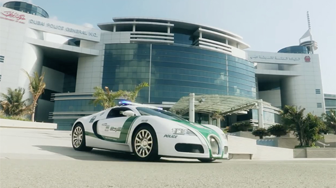 dubai police bugatti veyron