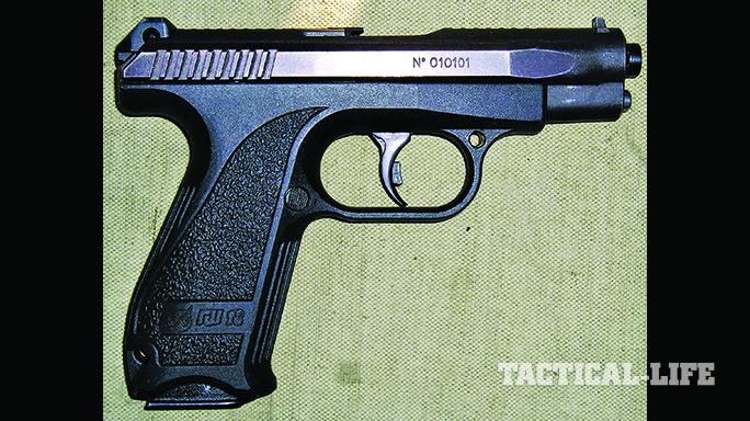 Gryazev-Shipunov GSh-18 soviet pistols