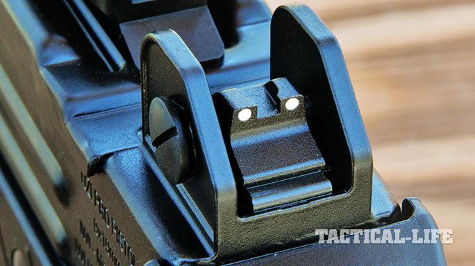 iwi uzi pro pistol sights