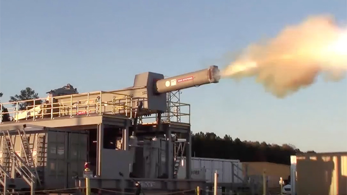 u.s. navy electromagnetic railgun