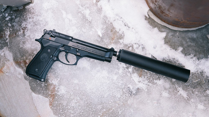 Beretta 92FS silencerco