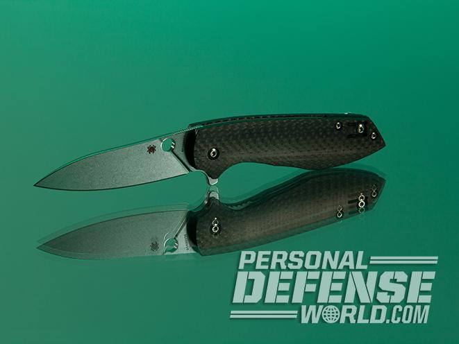 Spyderco Positron Carbon Fiber folding knives