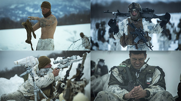 US Marines Cold Weather Training