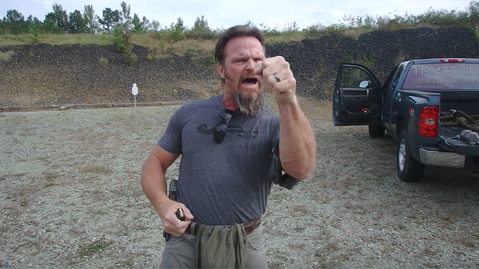 Pat McNamara Dumbbell Snatches Target Shooting