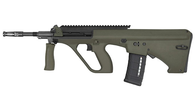 AUG A3 M1 Long Rail green