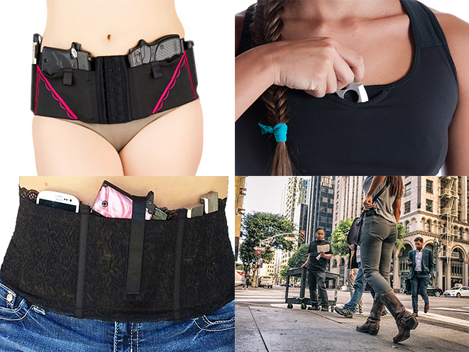 female shooting gear