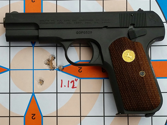 Colt Model 1903 Pocket Hammerless target mouse guns