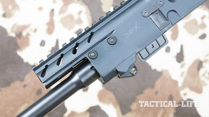 SIG MPX carbine rail