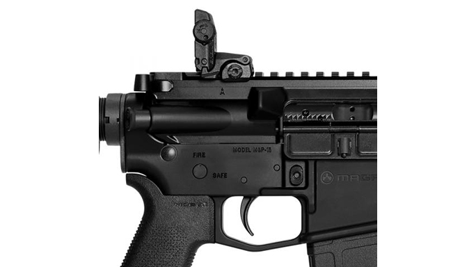Smith & Wesson M&P15 MOE SL rifle rear sight