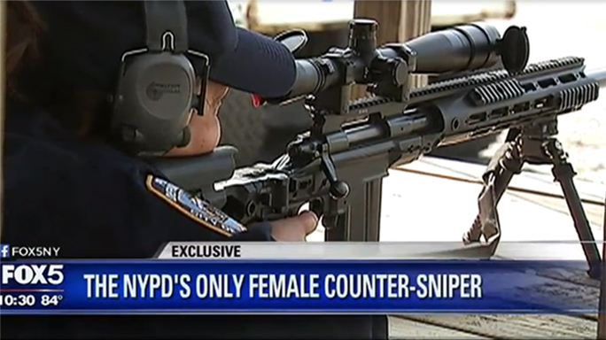 tina guerrero NYPD counter sniper