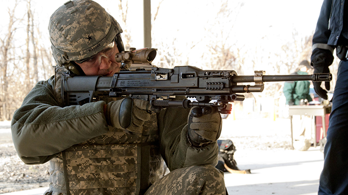 sig sauer xm17 pistol LSAT machine gun