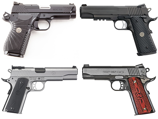 1911 pistol shooting