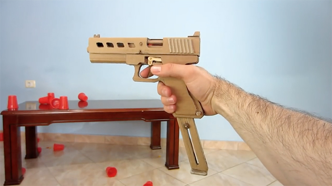 cardboard glock 19
