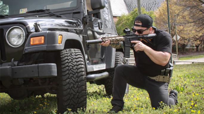 High Threat Concealment action shot