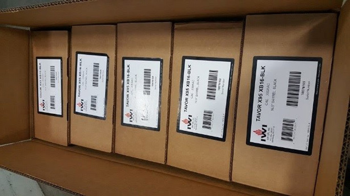 IWI Tavor X95 300 Blackout rifle shipment