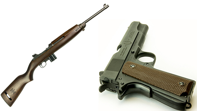 inland m1 carbine 1911a1 100th anniversary