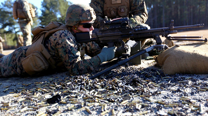 Next Generation Squad Automatic Rifle training exercise
