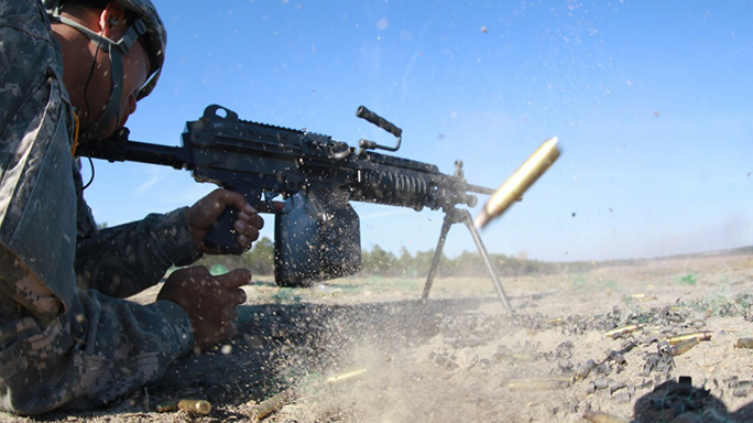 Next Generation Squad Automatic Rifle shell casing