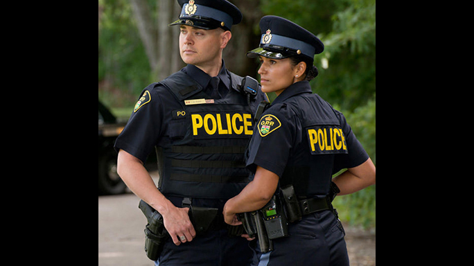 Ontario Provincial Police guns