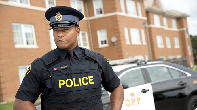 Ontario Provincial Police officer