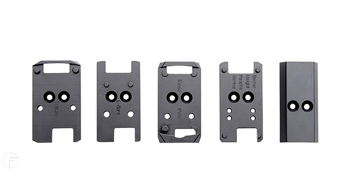 Arex Rex Zero 1T pistol adapter plates