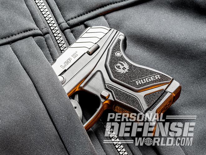 Ruger LCP II pistol pocket