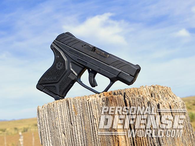 Ruger LCP II pistol left ANGLE